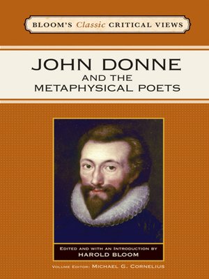 cover image of John Donne and the Metaphysical Poets